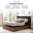 Maxille Adjustable Bed with Wireless Remote-2101626025