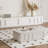 TV Stand and Coffee Table Set with Enclosed Bottom-104470173