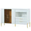 Commode 3 tiroirs, armoire de rangement de salon Madeline
