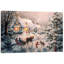 Visites de Noël - reproduction d'art sur toile-20909726-73075161-73075475