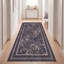 Tapis Bellamy moderne à motif mosaïque mouchetée abstraite gris et noir, lavable à la machine, antidérapant, à poils courts, pour intérieur et extérieur, adapté aux animaux domestiques, idéal pour le salon, la chambre, la salle à manger, l'entrée, le corridor ou le bureau.-2104435198