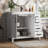 Sirois Eclipse Single Sink Bathroom Vanity With Solid Surface Composite Top-1678267907-1678267905