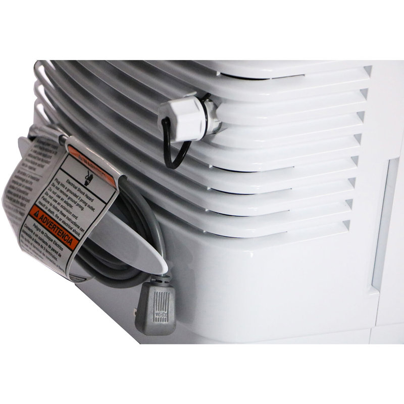 Amana 48 Pint White Portable Dehumidifier with Humidistat