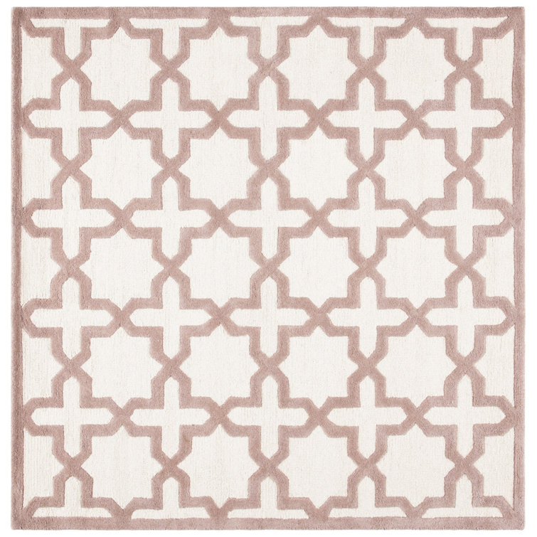 Cannen Hand Tufted Wool Geometric Rug