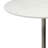 Osborne 36"W Genuine Marble And Iron Contemporary Dining Table With Pedestal Base