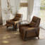Fauteuil inclinable traditionnel en bois massif Edwin-964800325