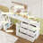 Vanity Desk With Outlet, Big Corner Vanity With Storage, L Vanity