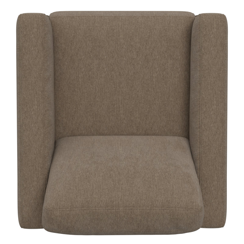 fauteuil d'appoint beige, Tanné