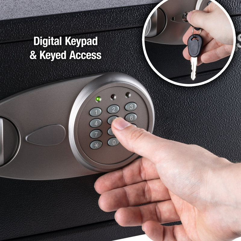SentrySafe 0.58 Cu. Ft. Security Safe with Keypad Dual Lock