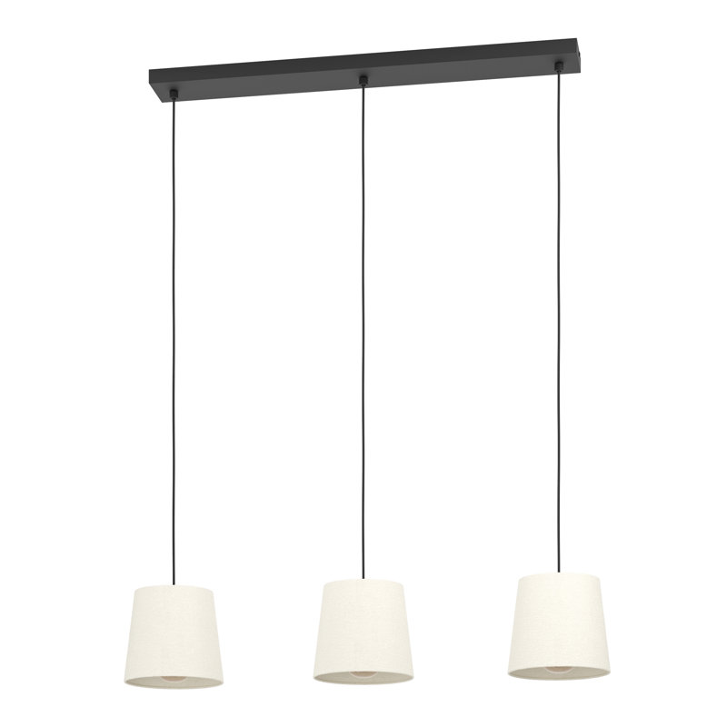 Silviea 3 - Light Matte Black Pendant
