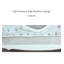 Chaise longue de style européen en bois massif et velours pour chambre et salon