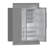 Forno Maderno 2-28 " Wide Units with Decorative Trim - 84" High Convertible Refrigerator/Freezer, 27.2 cu.ft
