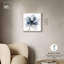 Art floral bleu sur toile Morning Petalia II par -354504394-351600410-354504396