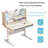 Dhela 37.4'' Writing Desk Chair Set-817994490