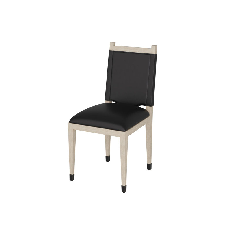 Burdock Dining Chair, Smoke/Bronze, Black
