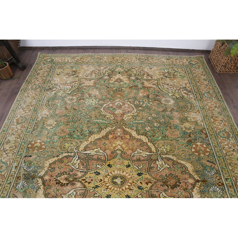Tapis traditionnel en laine 78,7 x 115,4 po