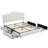 White Upholstered Platform Storage Full Size Bed Frame with Adjustable Headboard, 4 Storage Drawers, Type-C & USB Charging Ports, Noise-Free Wood & Metal Structure, No Box Spring Needed-718845192-691720994-660137443