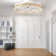 20" Modern Ceiling Fans With Lights And Remote, Dimmable Low Profile Ceiling Fan, Flush Mount Bladeless Ceiling Fan, Stepless Colour Temperature Change And 6 Speeds