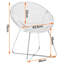 Azzouz 76cm H Metal Side Chair-668040552