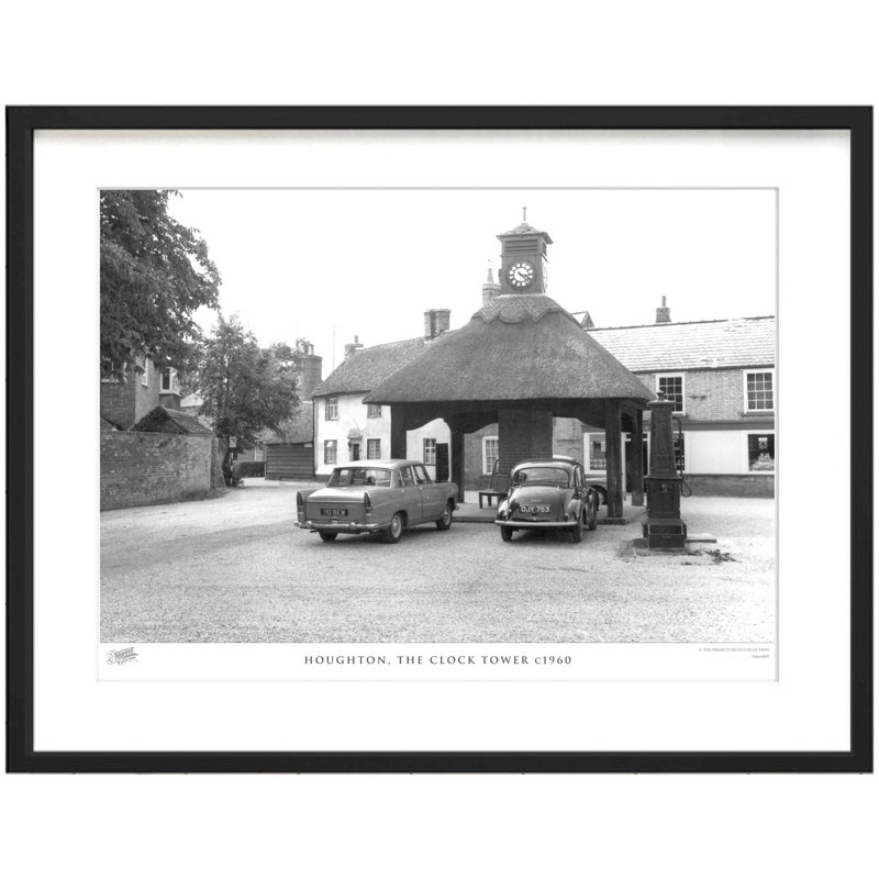 Houghton, The Clock Tower C1960 by Francis Frith - Single Picture Frame Print, 40cm H x 50cm W x 2.3cm D