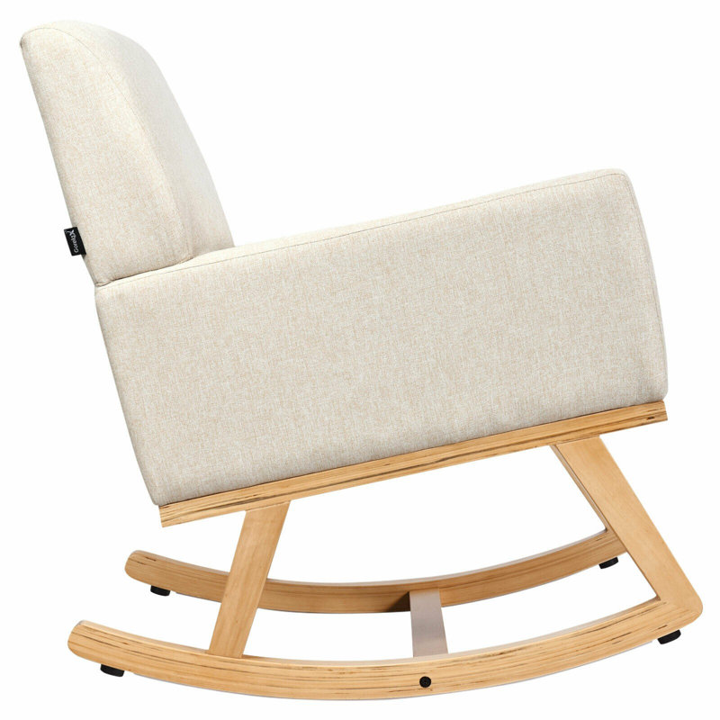Chaise berçante Hebden, Beige