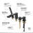 Cube Deck Tub Filler with Diverter-80972443