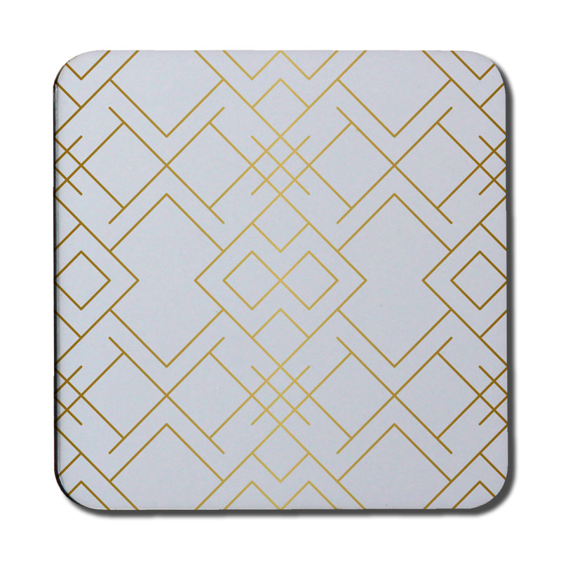 Square 6 Piece Coaster Set