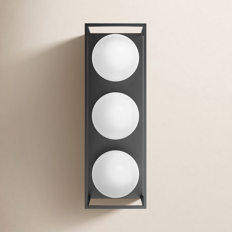 Davida Metal and Stainless Steel Wall Light
