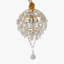 1 - Light Natural Dome Pendant