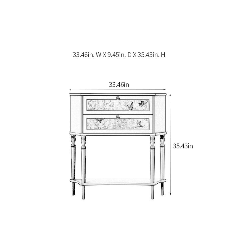Console Retro Elegant