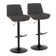 Ensemble de 2 tabourets de bar Corazza