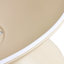 Tables rondes modernes et blanches Milk