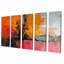 Southern Melancholy - Art mural abstrait pour le salon, 5 pièces-629901220