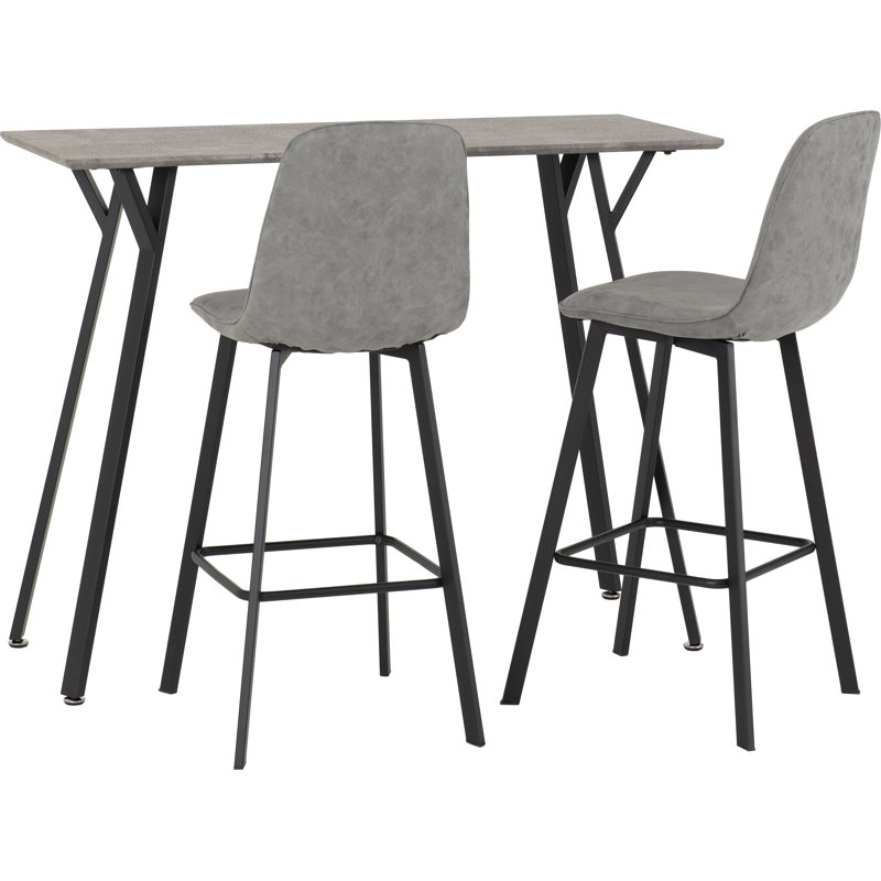 Aggie Bar Set, Grey