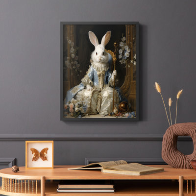 ANIMALS Series CLxxxi - reproduction encadrée de qualité supérieure - prête à être accrochée - aucun clou requis