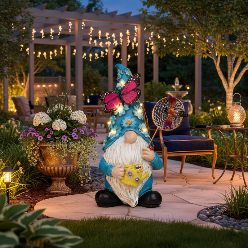 Gnomes Weather Resistant Resin Garden Statue