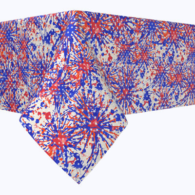Ayers Painted Firework Fun Tablecloth