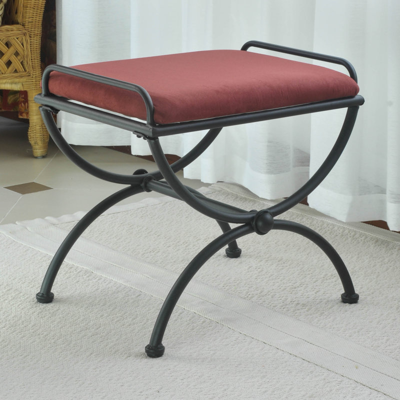 Tabouret de coiffeuse Blomberg, Vin rouge