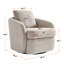 Chaise pivotante rembourrée en tissu Terry-1283959799