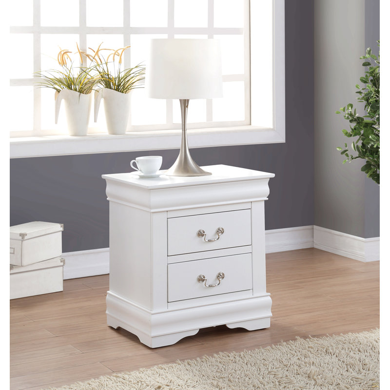 Table de chevet, Blanc