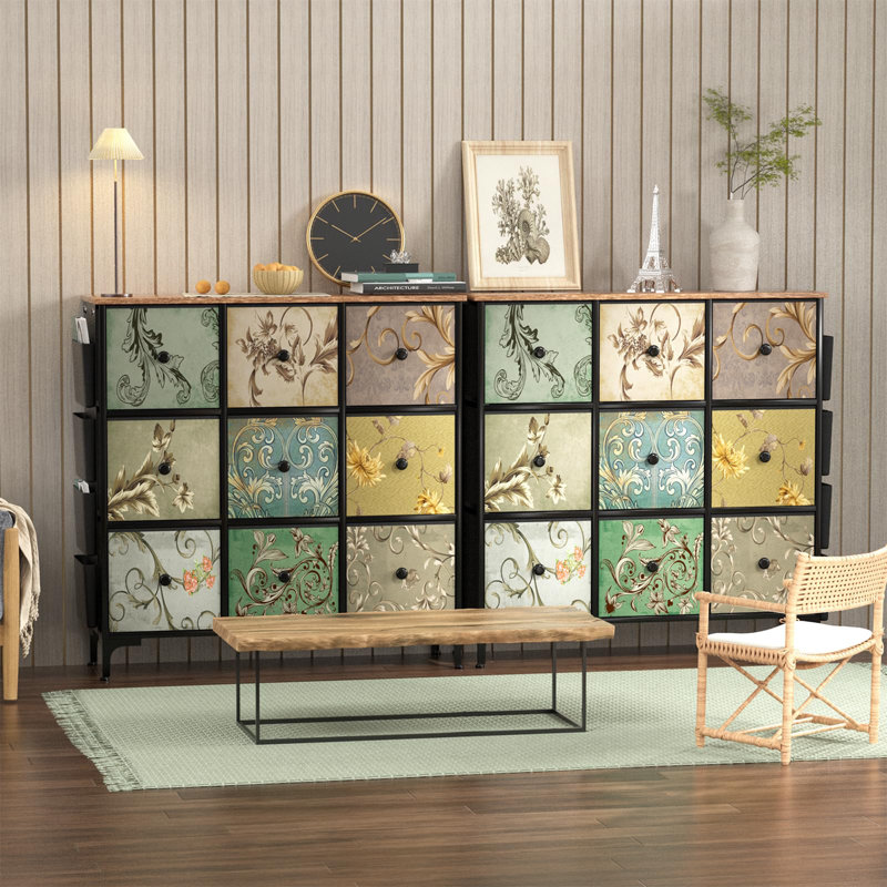Commode 9 tiroirs Gazmor