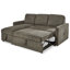 Kerle 2-Piece Sectional With Pop Up Bed
