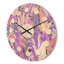 Horloge murale fantaisie en bois-63892532
