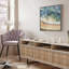 Reproduction aérienne de rivage sur toile par Azure Artisanal Studio-683111169-683111173