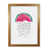 Honey Oak Frame selected