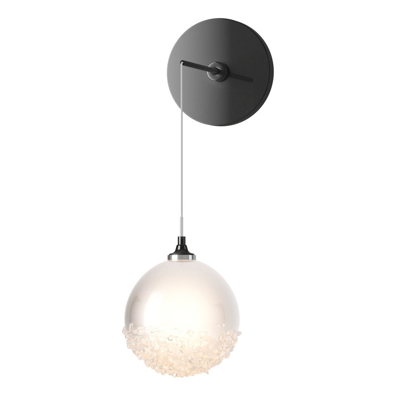 Fritz Steel Wall Armed Sconce, Ink