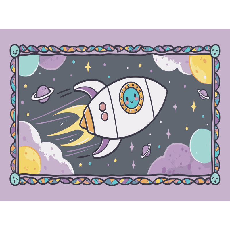 Tapis pour enfant Mason & Marbles, Rectangulaire 8 pi x 10 pi