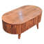 Table basse en bois massif