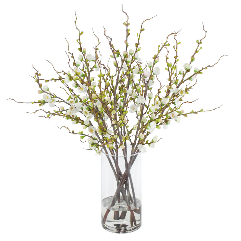 Cherry Blossom Arrangement in Vase