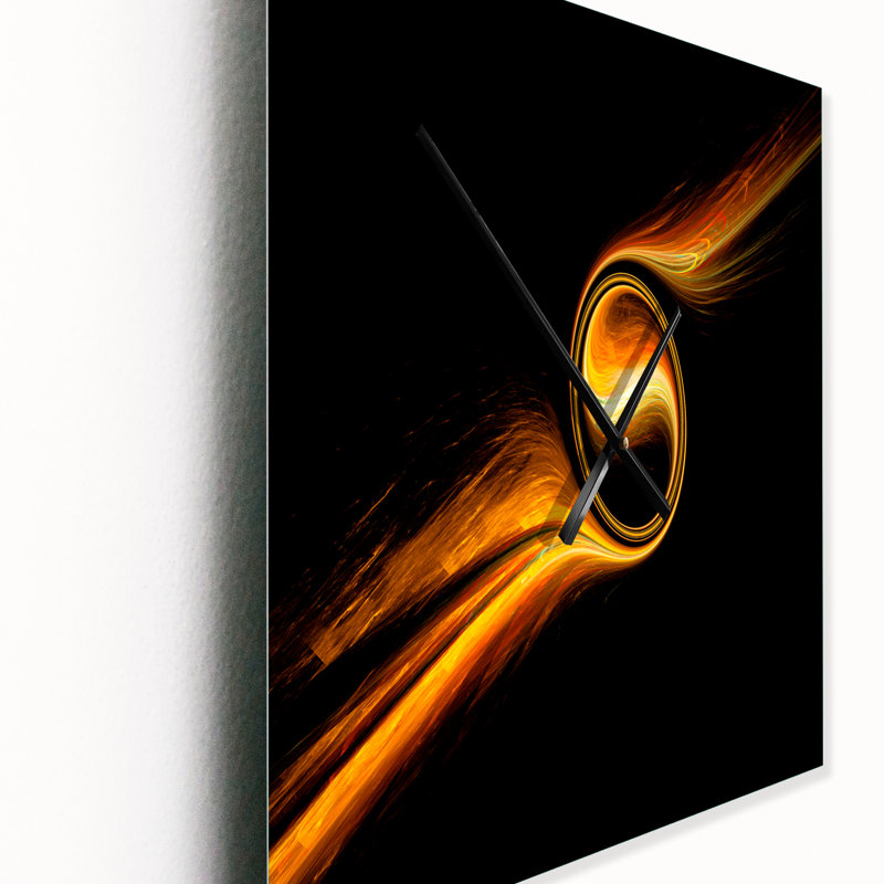 Horloge murale Fractal, Moyen